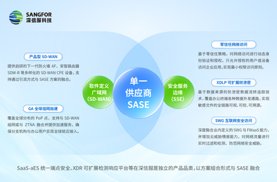 深信服SASE領跑國內市場 企業辦公安全升級的智慧之選